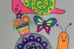Neon Snails