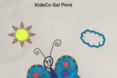 Test Picture Colored with Kids & Co Gel Pens