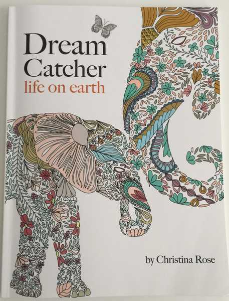 Dream Catcher Life on Earth coloring book cover